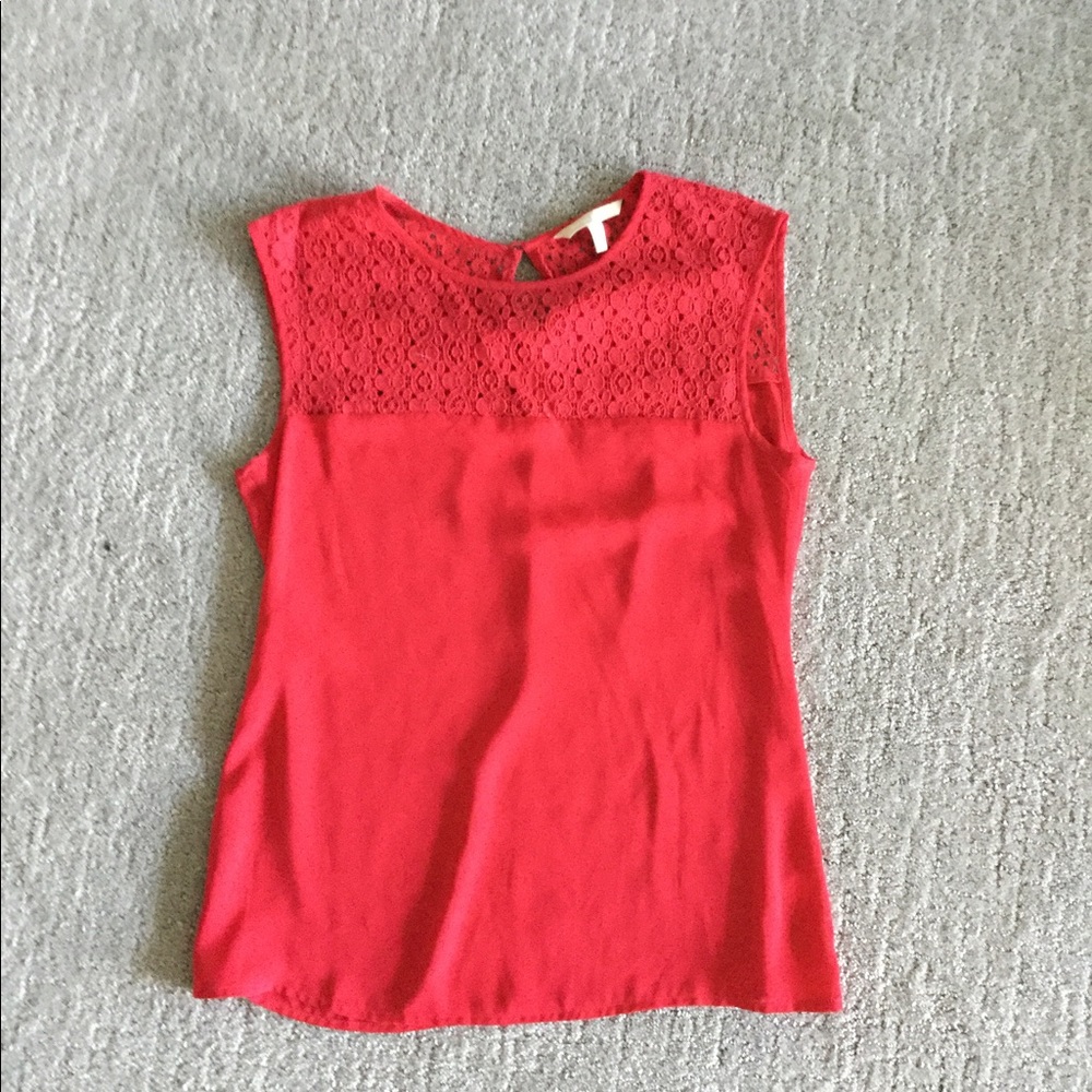 Lace detailed top from Banana Republic